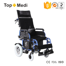Topmedi promoviendo silla de ruedas de movilidad eléctrica reclinable de alta gama